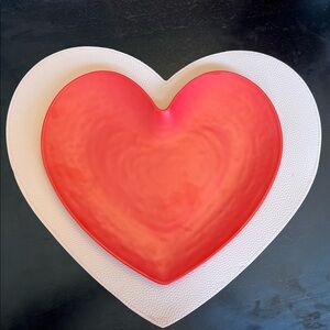 Threshold Valentines 4 place table setting